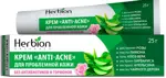 Herbion Anti-acne Крем для проблемной кожи, крем для лица, 25 г, 1 шт. фото