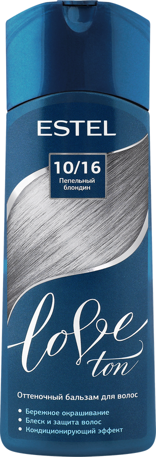 Estel Love бальзам оттеночный для волос, тон 10/16, бальзам для волос, 150 мл, 1 шт, пепельный блондин фото