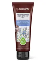 Synergetic spa крем для ног натуральный освежающий и тонизирующий, крем для ног, 75 мл, 1 шт. фото