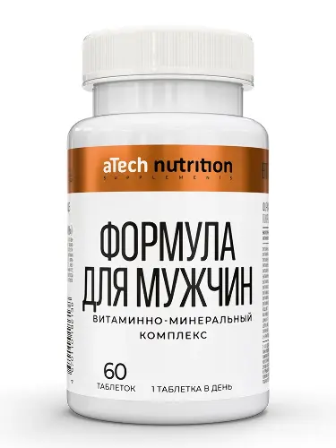 Atech nutrition Витаминно-минеральный комплекс формула для мужчин, таблетки, 60 шт. фото