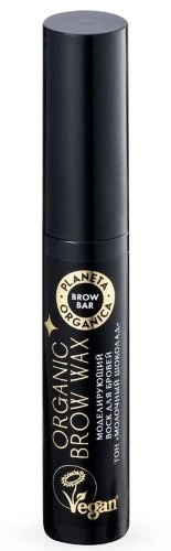 Planeta Organica Brow bar моделирующий воск для бровей, 15 мл, 1 шт, молочный шоколад фото