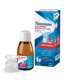 Лазолван, 15 мг/5 мл, раствор для приема внутрь, 100 мл, 1 шт, лесные ягоды фото