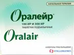 Оралейр, 100 ИР + 300 ИР, таблетки подъязычные, 31 шт, Начальный курс фото