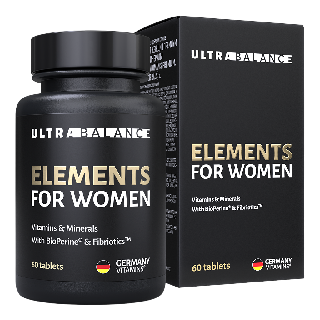 Ultrabalance Premium Элементы для женщин Витамины и минералы, таблетки, 60 шт. фото