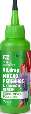 OILdrop Репейное масло, масло для волос и тела, 90 мл, 1 шт, с красным перцем фото
