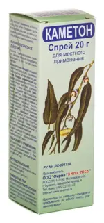 Каметон, спрей для местного применения дозированный, 20 г, 1 шт. фото
