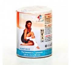 Tonus Elast Бинт эластичный медицинский, 8 см х 3 м, 1 шт, средней растяжимости фото