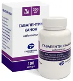 Габапентин Канон, 300 мг, капсулы, 100 шт. фото
