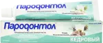 Пародонтол Кедровый, паста зубная, 63 г, 1 шт. фото