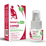 Проктол ZD, спрей, 25 мл, 1 шт, для ухода за кожей в интимных зонах фото