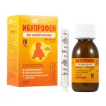 Ибупрофен, 20 мг/мл, суспензия для приема внутрь, 100 г, 1 шт, в комплекте с мерным шприцем фото 2