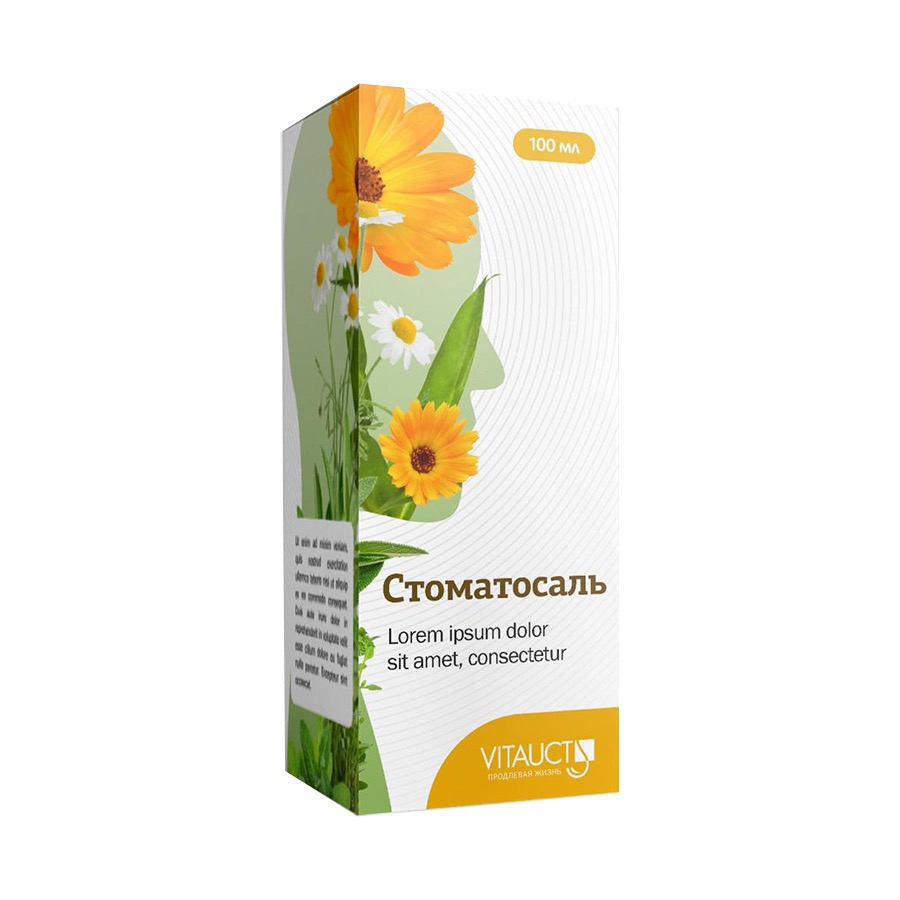 Vitauct Стоматосаль, экстракт жидкий, 100 мл, 1 шт. фото