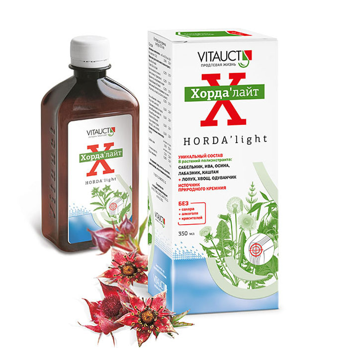 Vitauct Хорда лайт, жидкость, 350 мл, 1 шт. фото