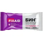 Fixaid Бинт фиксирующий эластичный, 10 см х 200 см, бинт эластичный нестерильный, 1 шт, высокой растяжимости фото