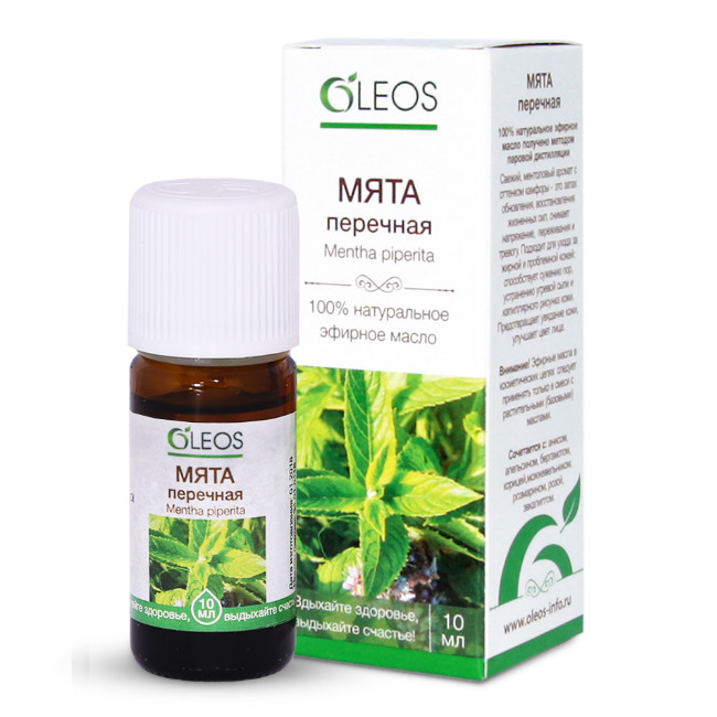 Oleos Мята Масло эфирное, 10 мл, 1 шт. фото