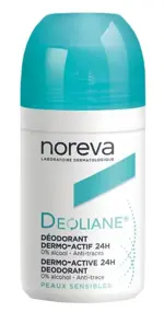 Noreva Deoliane дезодорант шариковый для чувствительной кожи, дезодорант-ролик, 100 мл, 1 шт. фото