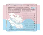 Corimo Прокладки впитывающие женские гигиенические анатомической формы, р. L, прокладки гигиенические, 10 шт, 4 капли фото 2
