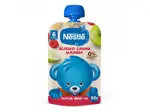 Нестле детское пюре, пюре, 90 г, 1 шт, яблоко + банан + малина фото