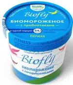 Десант Здоровья Biofly Биомороженое Фитнес, 45 г, 1 шт, ваниль, без сахара фото