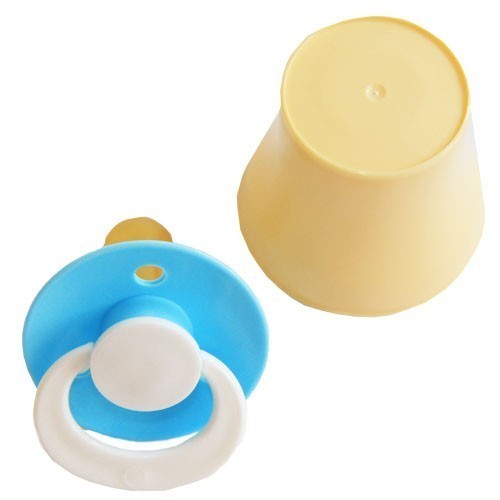 Соска-пустышка латексная с кольцом Солнышко, 1 шт. фото