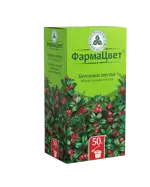 Брусники листья, сырье растительное измельченное, 50 г, 1 шт. фото 