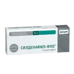 Силденафил-фпо, 50 мг, таблетки, покрытые пленочной оболочкой, 4 шт. фото