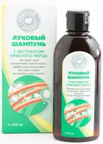 Простой рецепт Шампунь луковый с экстрактом красного перца, шампунь, 250 мл, 1 шт. фото