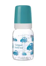 Canpol Бутылочка тритановая с силиконовой соской, 120 мл, 1 шт, цвет в ассортименте, арт. 11/820 фото 2