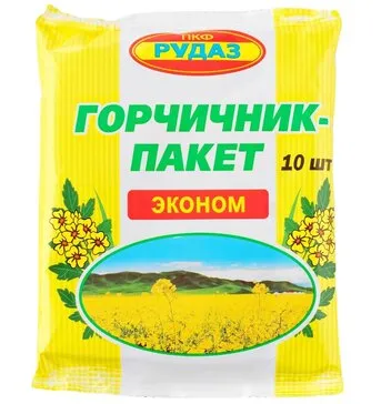 Горчичник-пакет  Эконом, порошок для наружного применения, 3.3 г, 10 шт. фото