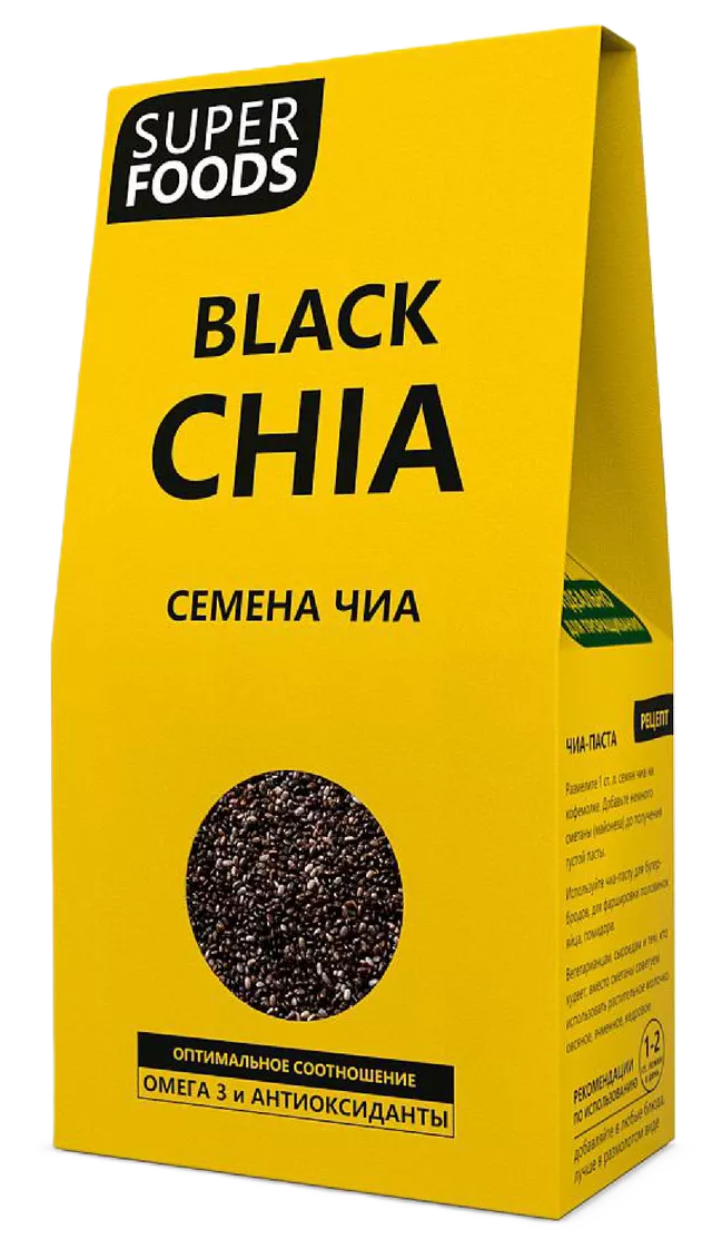 Семена чиа, 150 г, 1 шт. фото