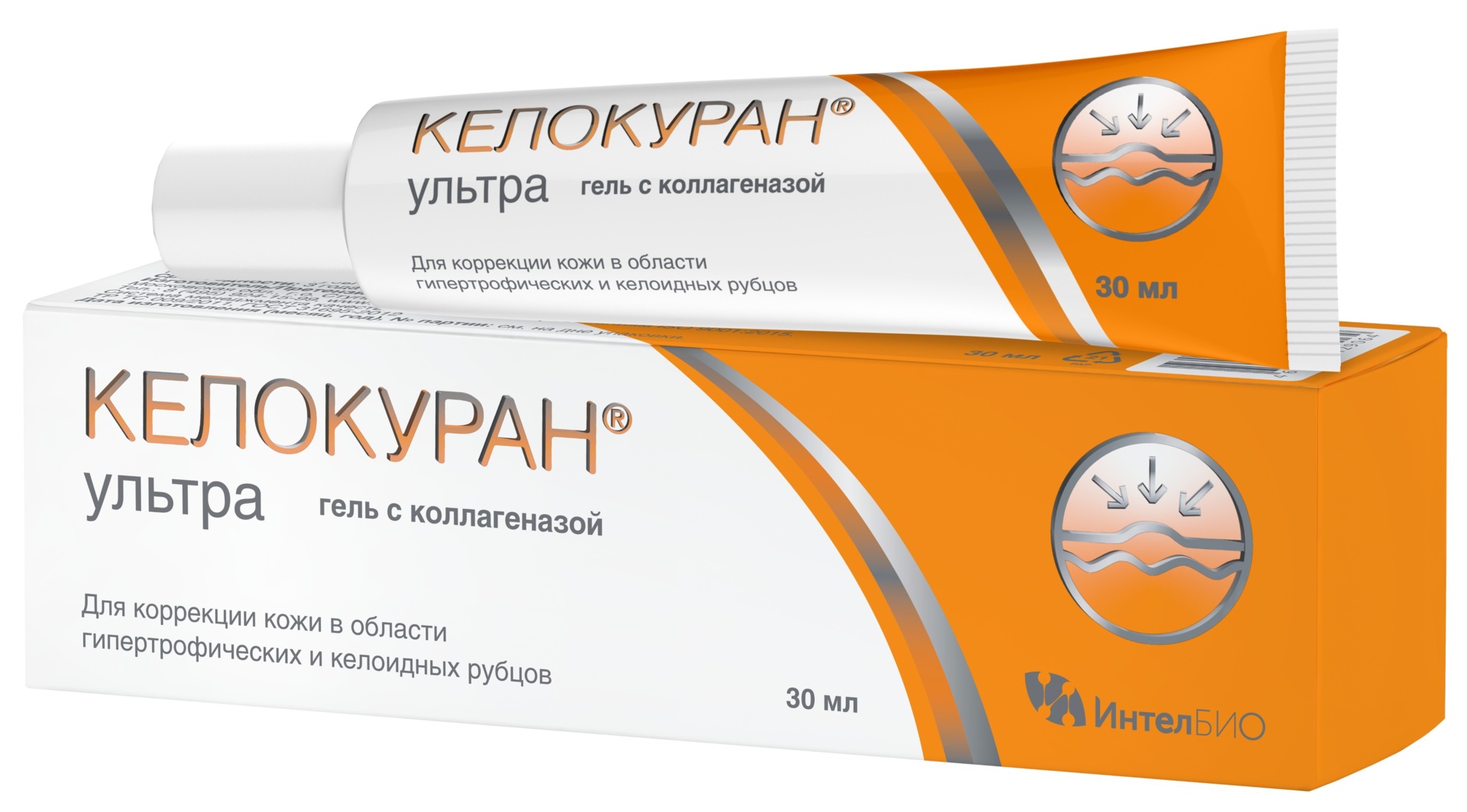 Келокуран Ультра гель с коллагеназой, гель косметический, 30, 1 шт. фото