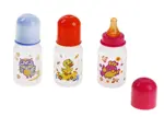Курносики Бутылочка с латексной соской Мои любимые птички, 125 мл, 1 шт, цвет в ассортименте, арт. 11144 фото