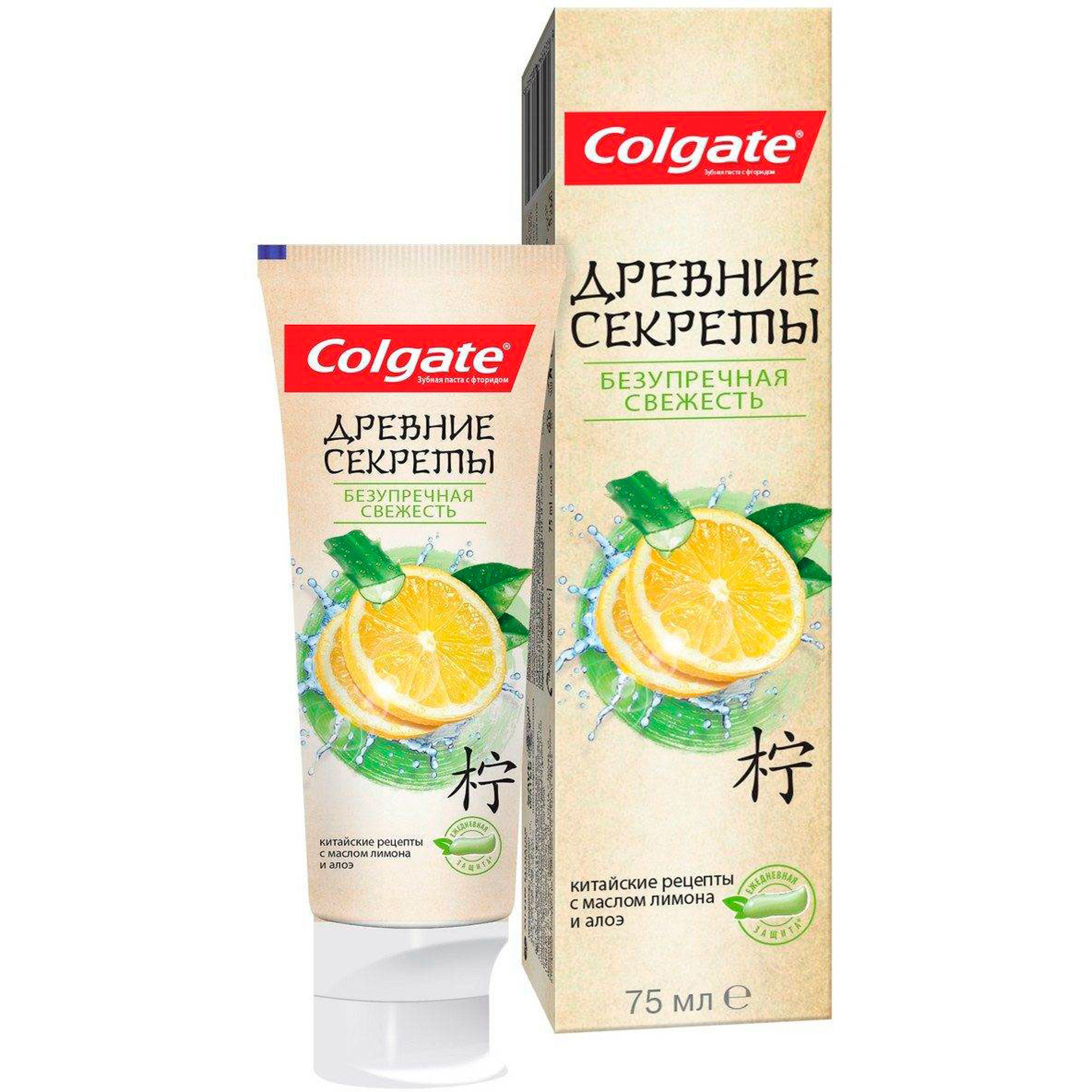 Colgate Зубная паста Древние Секреты Безупречная свежесть, паста, 75 мл, 1 шт. фото