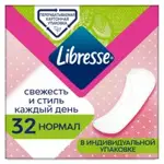 Libresse Dailyfresh normal Прокладки ежедневные, прокладки ежедневные, 32 шт. фото