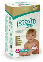 Predo Baby Premium подгузники-трусики, размер №4, 10 шт, 7-18 кг фото
