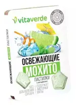 Vitaverde Пастилки освежающие, 8 шт, мохито, без сахара фото