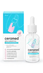 Ceramed Цера-сыворотка для лица ультраувлажняющая с гиалуроновой кислотой, сыворотка, 30 мл, 1 шт. фото