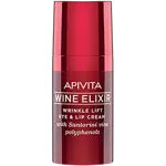 Apivita Wine Elixir Крем-лифтинг для контура глаз и губ, крем, 15 мл, 1 шт. фото