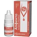 Апфекто, капли глазные, 5 мл, 1 шт. фото