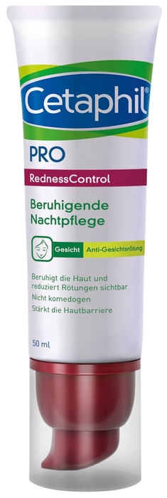 Cetaphil PRO Крем ночной увлажняющий, крем для лица, 50 мл, 1 шт, восстанавливающий фото