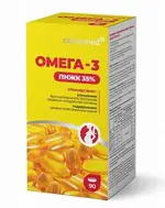 Консумед Омега-3 35% для взрослых, детей с 11 лет, беременных, капсулы, 90 шт. фото 