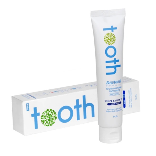 Doctor.el Tooth Зубная паста отбеливающая, зубная паста, 120 г, 1 шт, мята фото