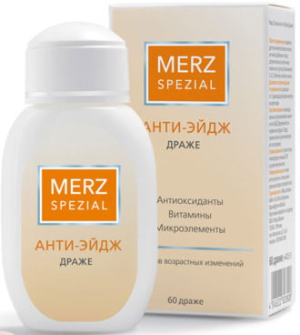 Мерц Специаль Анти-Эйдж Драже, 675 мг, драже, 60 шт. фото