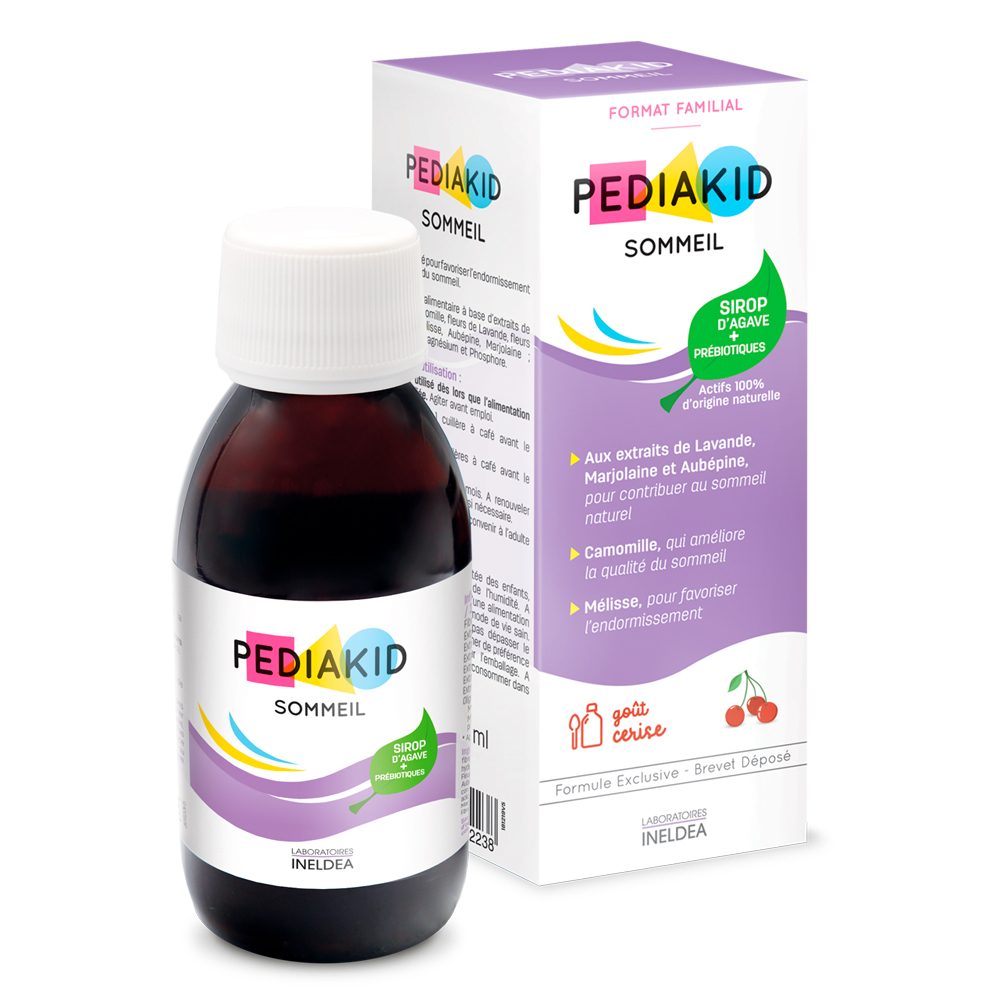 Pediakid Sommeil сироп для нормализации сна, сироп, 125 мл, 1 шт, вишня фото