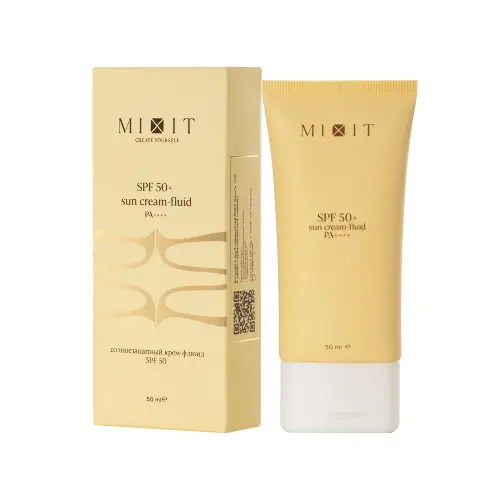 Mixit крем-флюид солнцезащитный SPF 50, крем, 50 мл, 1 шт. фото