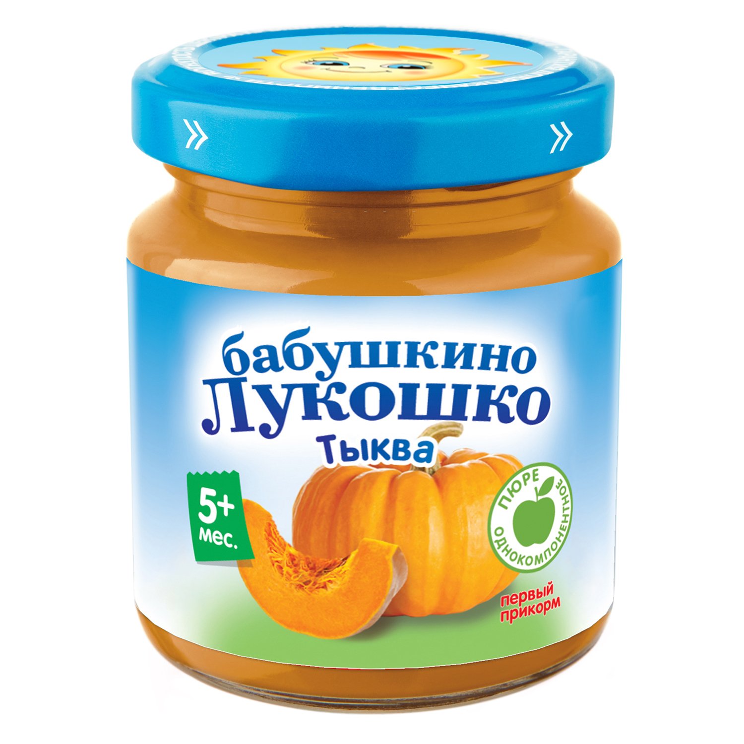 Бабушкино Лукошко детское пюре, пюре, 100 г, 1 шт, тыква фото