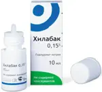 Хилабак Раствор увлажняющий для глаз и контактных линз, 0.15 %, раствор-капли глазные, 10 мл, 1 шт. фото