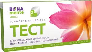 Bona Mente! Тест для определения беременности, тест-полоска, 2 шт. фото