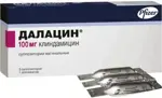 Далацин, 100 мг, суппозитории вагинальные, 3 шт. фото