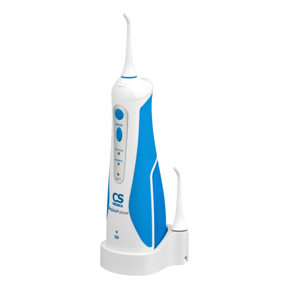 CS Medica AquaPulsar Ирригатор для полости рта CS-3 Basic, 130 мл, 1 шт, 2 насадки фото